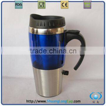 SL-2460 CBRL Double wall auto heating mug for coffee