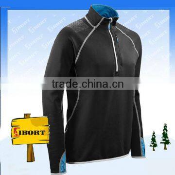 JHDM-2208 mens 1/4 zipper up softshell pullover