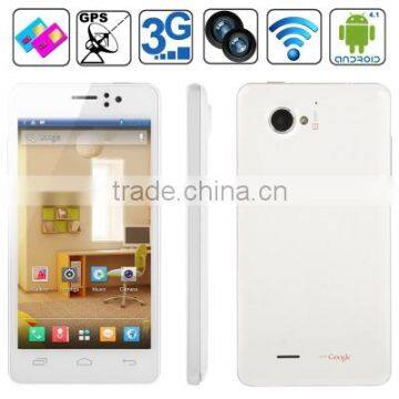 EBEST V5 4GB White, GPS + AGPS, Android 4.2.1, MTK6572 1.0GHz Dual Core, RAM: 512MB, 4.5 inch IPS Capacitive Screen Smart Phone,