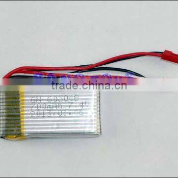 7.4V 700mAh Battery for MJX F46 F646 RC Helicopter Accessories