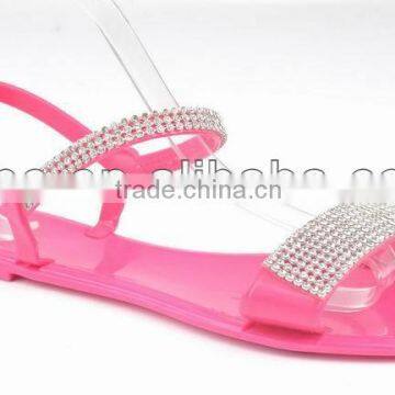 Beautiful ladies jelly shoes sandals