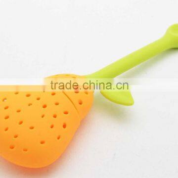 SILICONE PEAR SHAPE TEA INFUSER