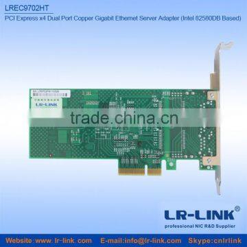 LREC9702HT PCI Express x4 Gigabit 2*RJ45 Port Ethernet Card photo-2