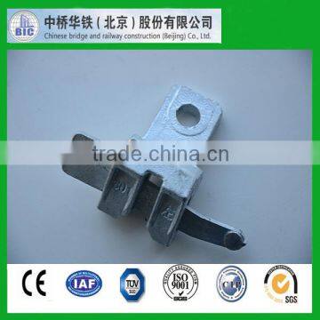 Ringlock scaffolding ledger head/brace head