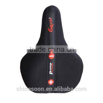 Top quality custom bicycle Saddle With Leather Cover