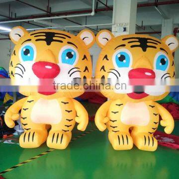 high quality inflatable tiger /advertising model