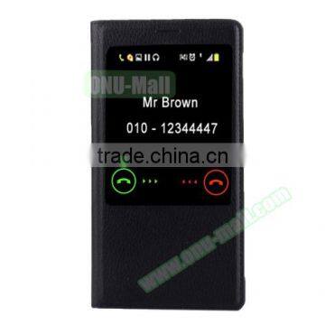 2016 New Products Leather Flip Case for Huawei Mate 8, Phone Cover Case With Call Display ID photo-2