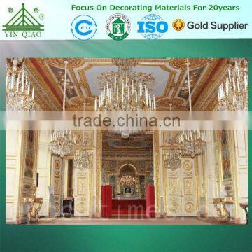 House Inside Decoration High Strength Gypsum Plaster GRG Moulding