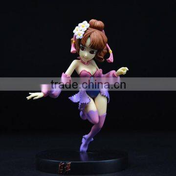 pink pretty girl action figure