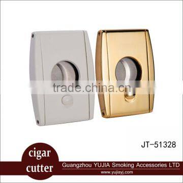 Guangzhou YuJia Newly double guillotine cigar cutter brand new in gift box