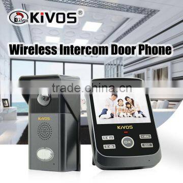 wireless doorphone for apartment motion sensor door bell remote unlock video phone