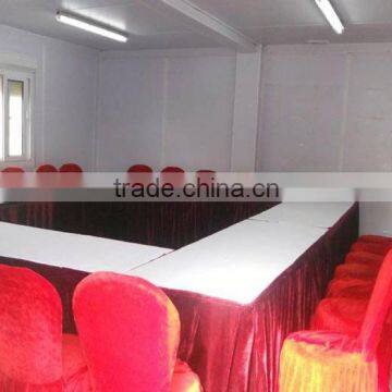 20ft container house for sale/ prefabricated steel frame house/ steel house