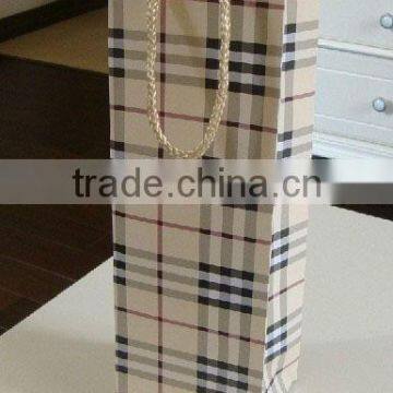 one bottle recycled paper bag wholesale