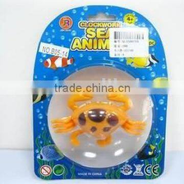 wind up toy plastic crab