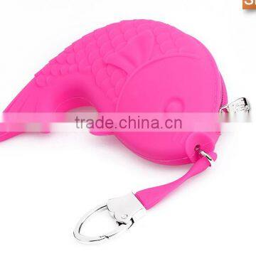 Multifunctional Cute Animal Shaped Silicone Case for Keys and Coins