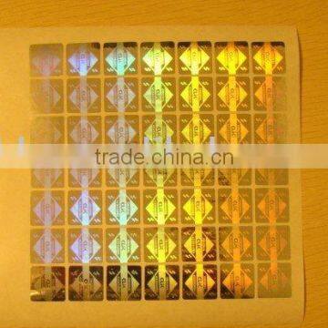 3D Hologram Security Label
