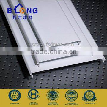 S edge shape aluminum strip ceiling