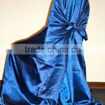 Satin self-tie chair cover&Universal satin chair cover