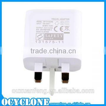 Genuine uk usb wall charger for samsung galaxy note3 note2 s6 s5