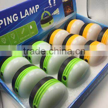 Outdoor colorful led light Camping Lantern camping light