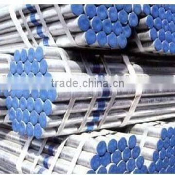 Galvanized or Black Q235 Scaffolding steel pipe