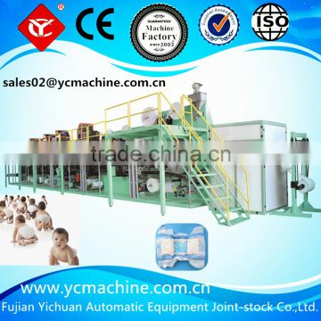 Baby Diaper Production Line 450pcs/min