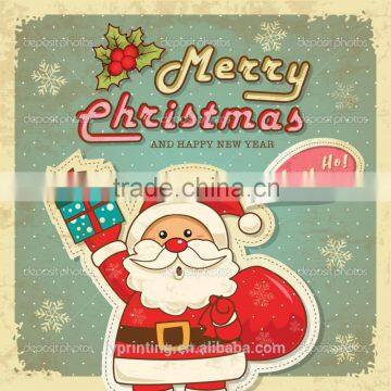 Lovely Christmas card greeting card new year card printing