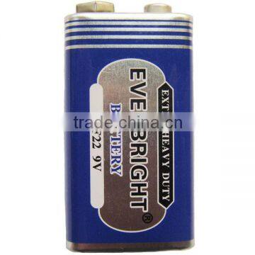 9V Alu-foil Carbon Zinc Battery Suppliers In Guangdong