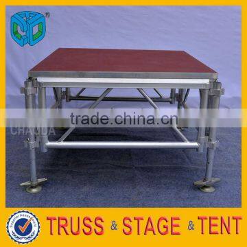 2015 Adjustable Compact Aluminum Portable Round Stage Platform