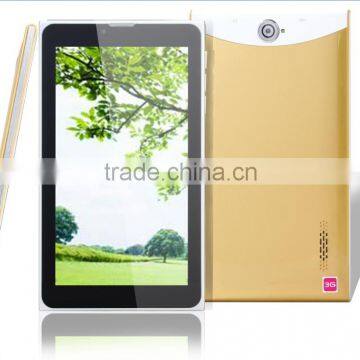 cheapest 7inch mtk8312 tablet pc with dual sim slots 3g phone calling function tablet pc with leather case cover