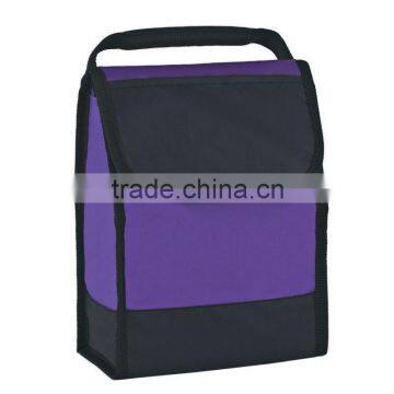 Folding Identification Lunch Bag-Purple