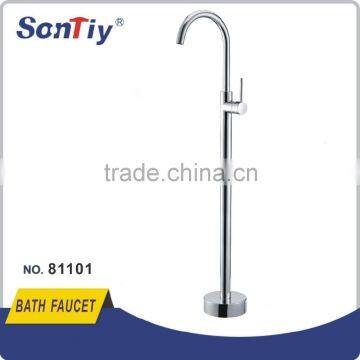 Free Standing Tap, Floor bath faucet,Single lever bath faucet