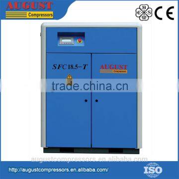 SFC18.5-TC 18.5KW/25HP 13 BAR AUGUST Variable Frequency Air Cooled Screw Air Compressor Variable Frequency Inverter