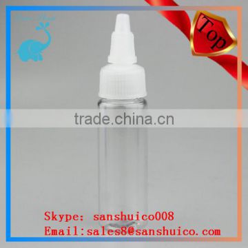 60ml pet bottle with white twist cap