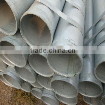 Galvanized sch 40 ERW round steel pipe