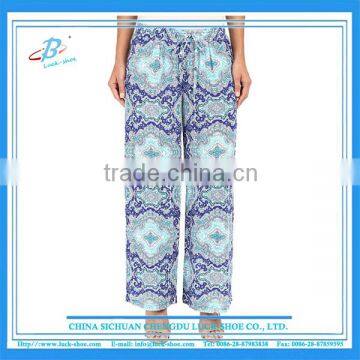 Women's new design printing pants