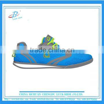 Men's breathable running sport shoes mesh upper step shoes lightweight