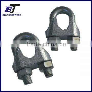 DIN741 ELECTRO GALVANIZED MALLEABLE WIRE ROPE CLIP photo-3
