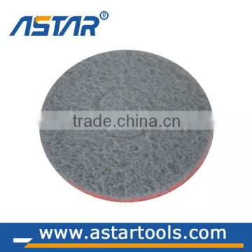 diamond sponge polishing pad for stone finishing