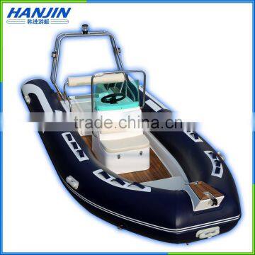 China Rigid Inflatable Boat Manufacturer Inflatable Rib Boat RIB-470 for Sale