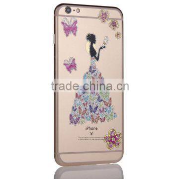 cute CMYK mobile phone cover decoration ,temporary cell phone sticker