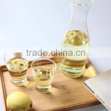 Custom Design Clear Borosilicate Mouth Blown Glass Pitcher/kettle/jug,high Quality Glass Carafe