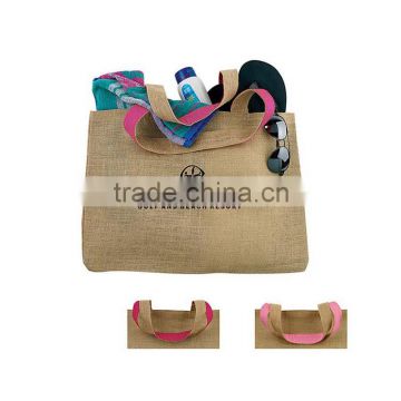 2016 China wholesale foldable Jute bag Alibaba online cheap shopping bag