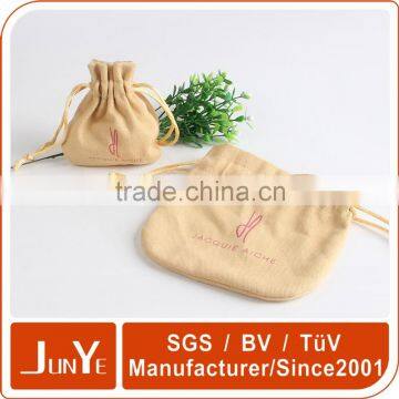 soft personalized cotton drawstring bags for kids