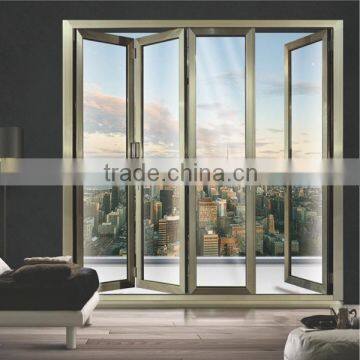 New exterior villa aluminum bifold doors design