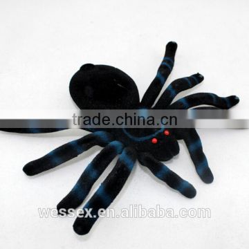 Hot Sale 2016 New Funny Top Quality Big Spider Lifelike Halloween In Event&Party Supplies Black Halloween decoration Gift