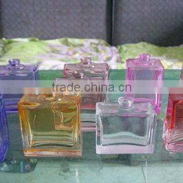 100ml glass perfume bottles with pump spray cap