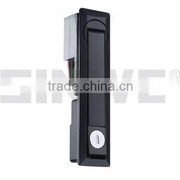 black or chrome plating zinc electrical panel handle lock