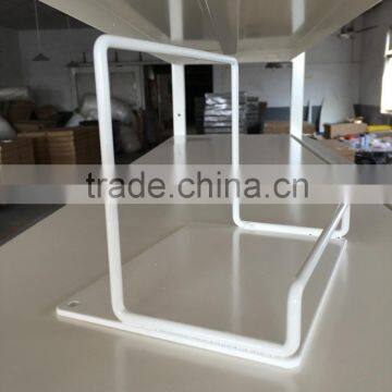Powder Coating White Counter Top Book Store Display Shelves photo-3