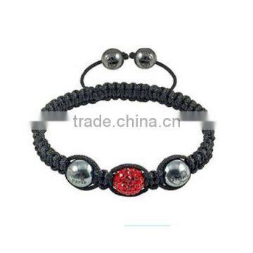 Shamballa Korne Bracelet Black Rope Shamballa Bracelets KSHLXL-77